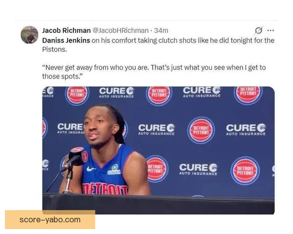 决胜25秒狂砍6分轻取湖人 386万詹金斯迎生涯最佳表现 比帅直言已见惯不惊